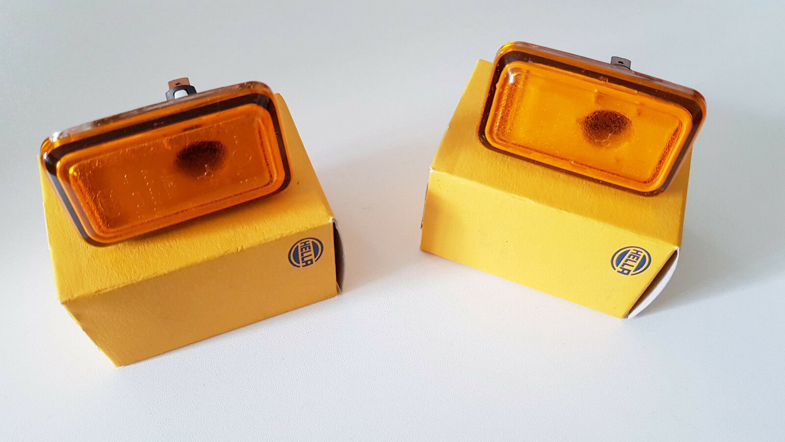 Hella-orange-Blinker PORSCHE 911 964 993 924 944 968 928 SET SIDE MARKER LIGHTS