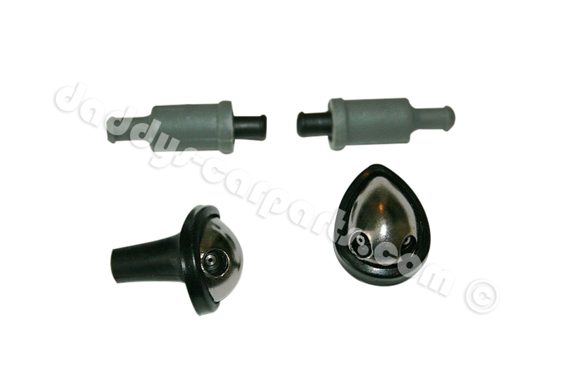 nozzle-914 WIPER NOZZLES / VALVES FRONT FOR PORSCHE 356 911 914