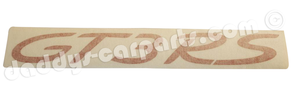 gt3rot 996 GT3 RS FOLIE SCHRIFTZUG ROT