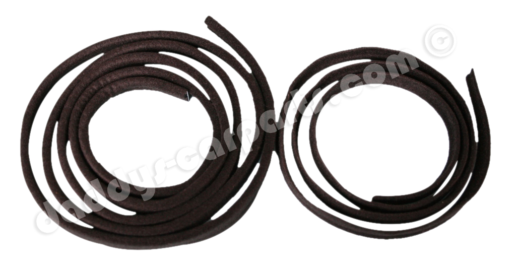 911-Velvet-Dichtung SATZ SCHIEBEDACH DICHTUNGEN VELVET LEISTEN