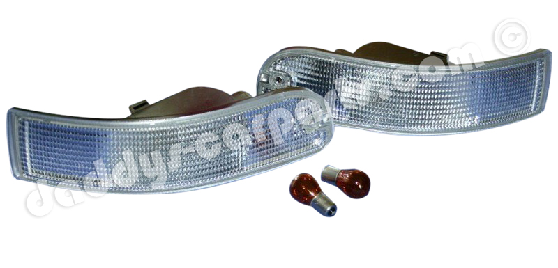 CLEAR TURN SIGNAL LIGHTS FOR AUDI 80 RS