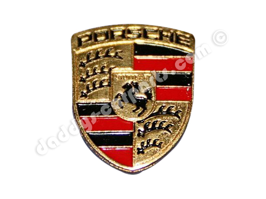 buntes-Wappen ORIGINAL COLOURED KEY HEAD CREST FOR PORSCHE 986 996 955