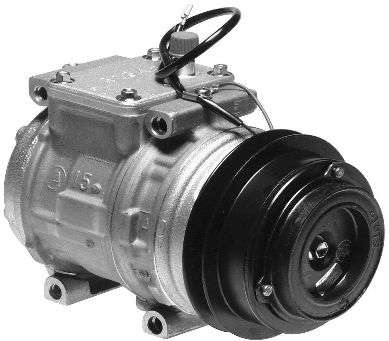 993-AC-spat-2 PORSCHE 964 993 KLIMAKOMPRESSOR A/C ORIGINAL DENSO
