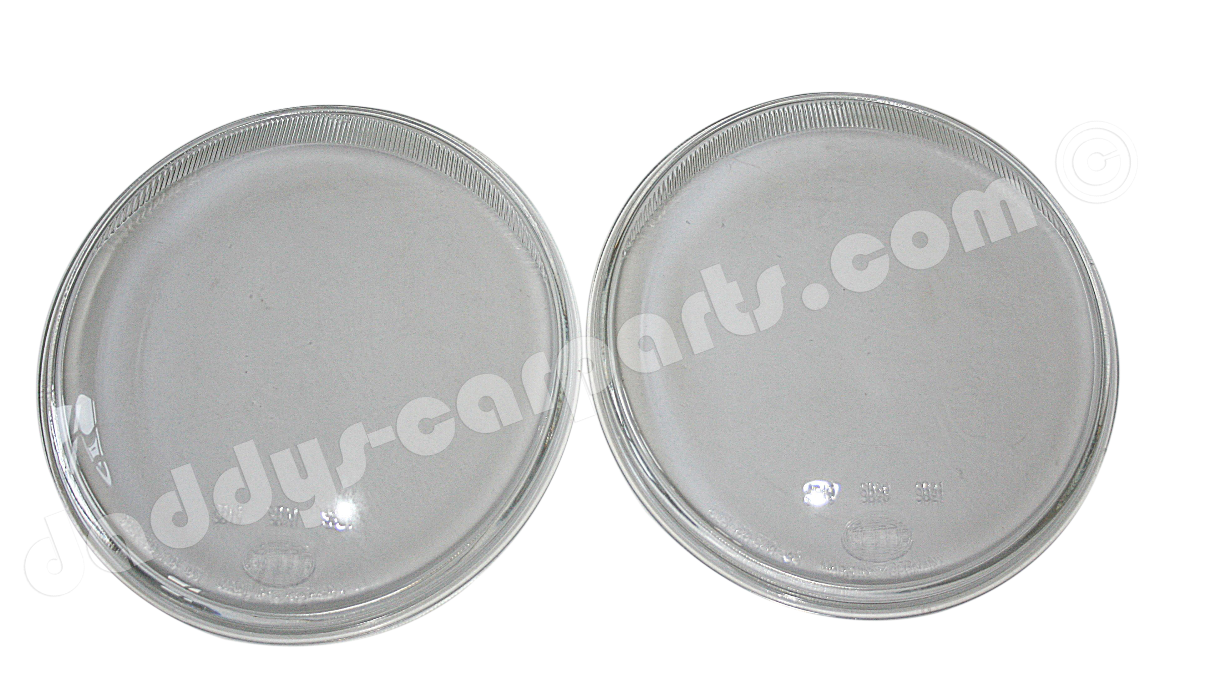 013-60370-03-Sealed-Beam-2 PORSCHE 911 912 VW SB SCHEINWERFER STREUSCHEIBEN