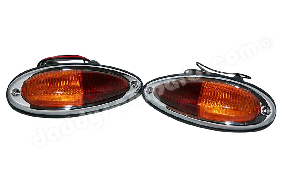 356-Blinkleuchten-komplett-beide-1 SATZ RÜCKLEUCHTEN FÜR PORSCHE 356