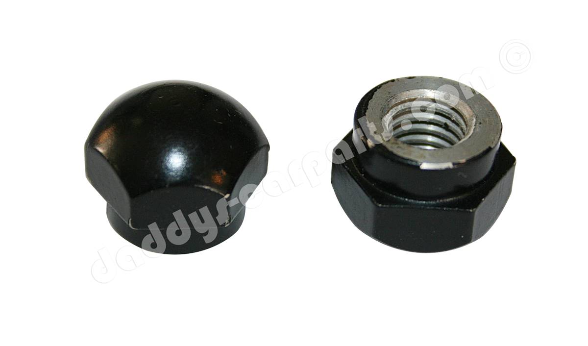 90162834100-Hutmutter-2-Stuck CAP NUTS WIPER ARMS FRONT FOR PORSCHE 911 914