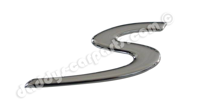 chrom-S 996 997 550 S BADGE CHROME