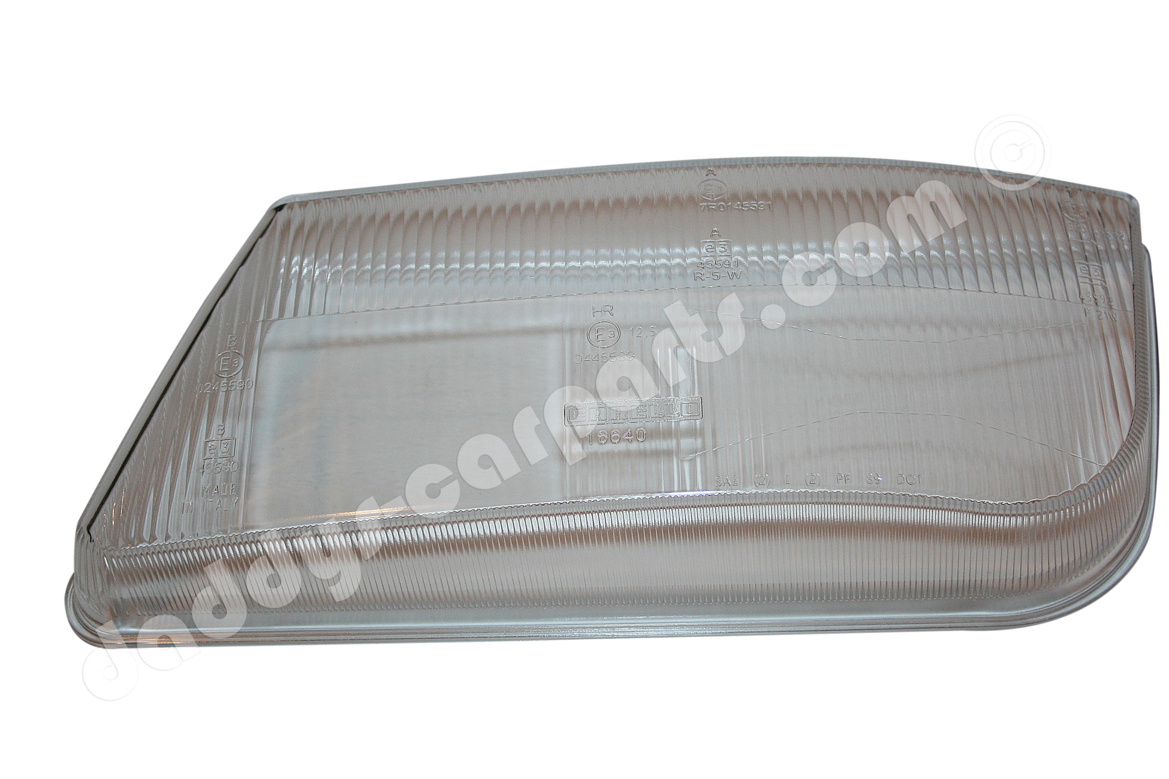 0445589-Ferrari-klar FERRARI 348 NEBELLEUCHTE GLAS STREUSCHEIBE LINKS