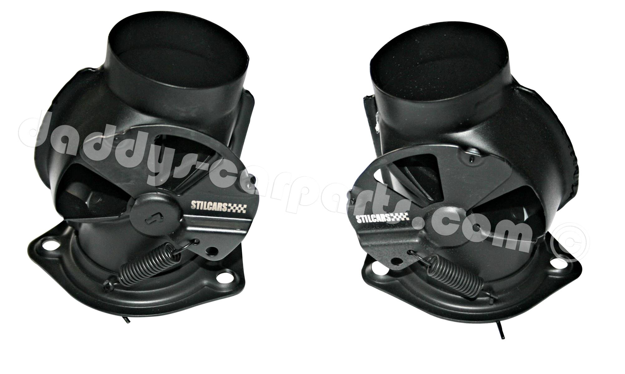 Heizklappen-schwarz-12 BLACK HEATER CONTROL BOX VALVE FOR PORSCHE 911