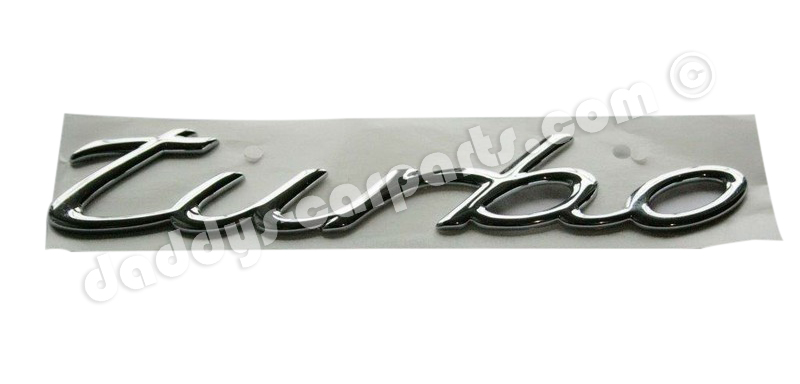 turbo-chrom-996 PORSCHE TURBO BADGE CHROME 991 958 970 MACAN