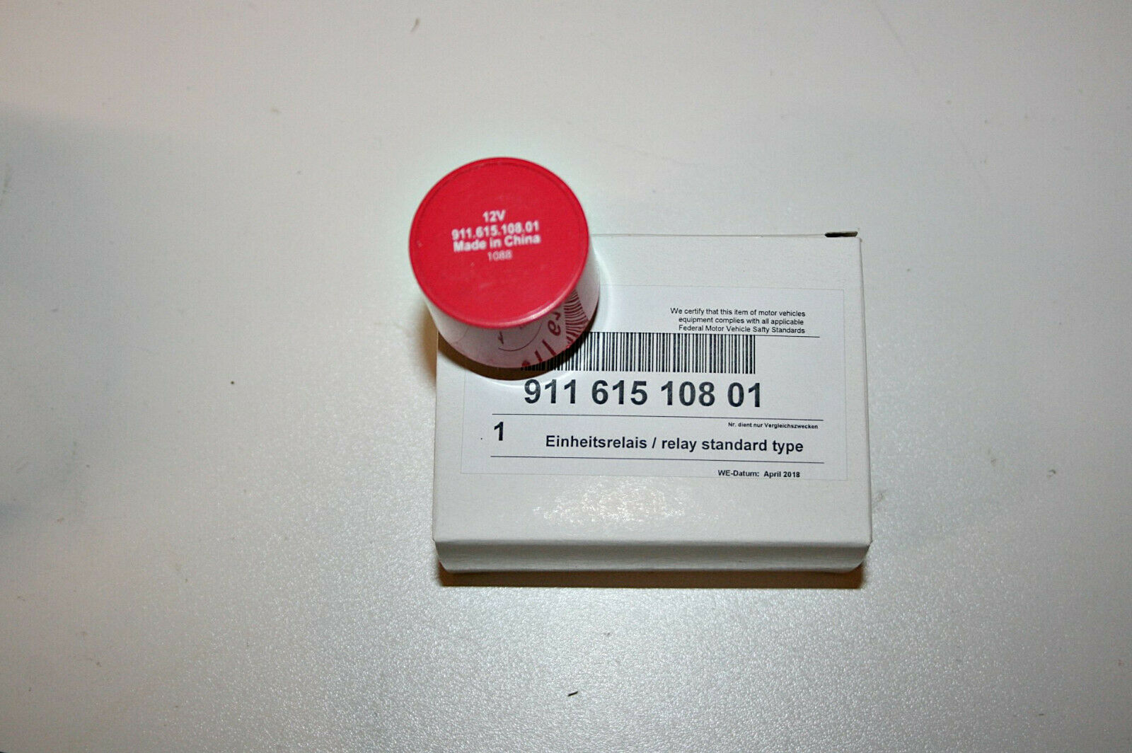relais-rot-kleinanzeigen PORSCHE 911 914 930 RELAIS EINHEITSRELAIS 91161510801