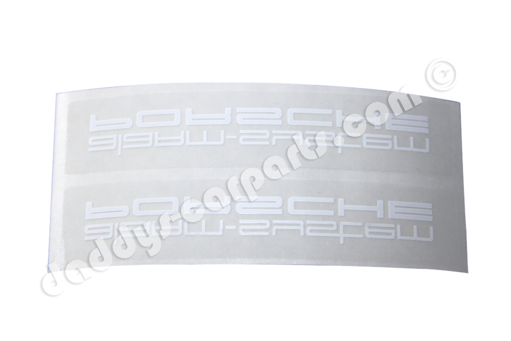 911-701-250-0058cc1f0b6709e 2 PORSCHE ALARM WINDOW DECALS