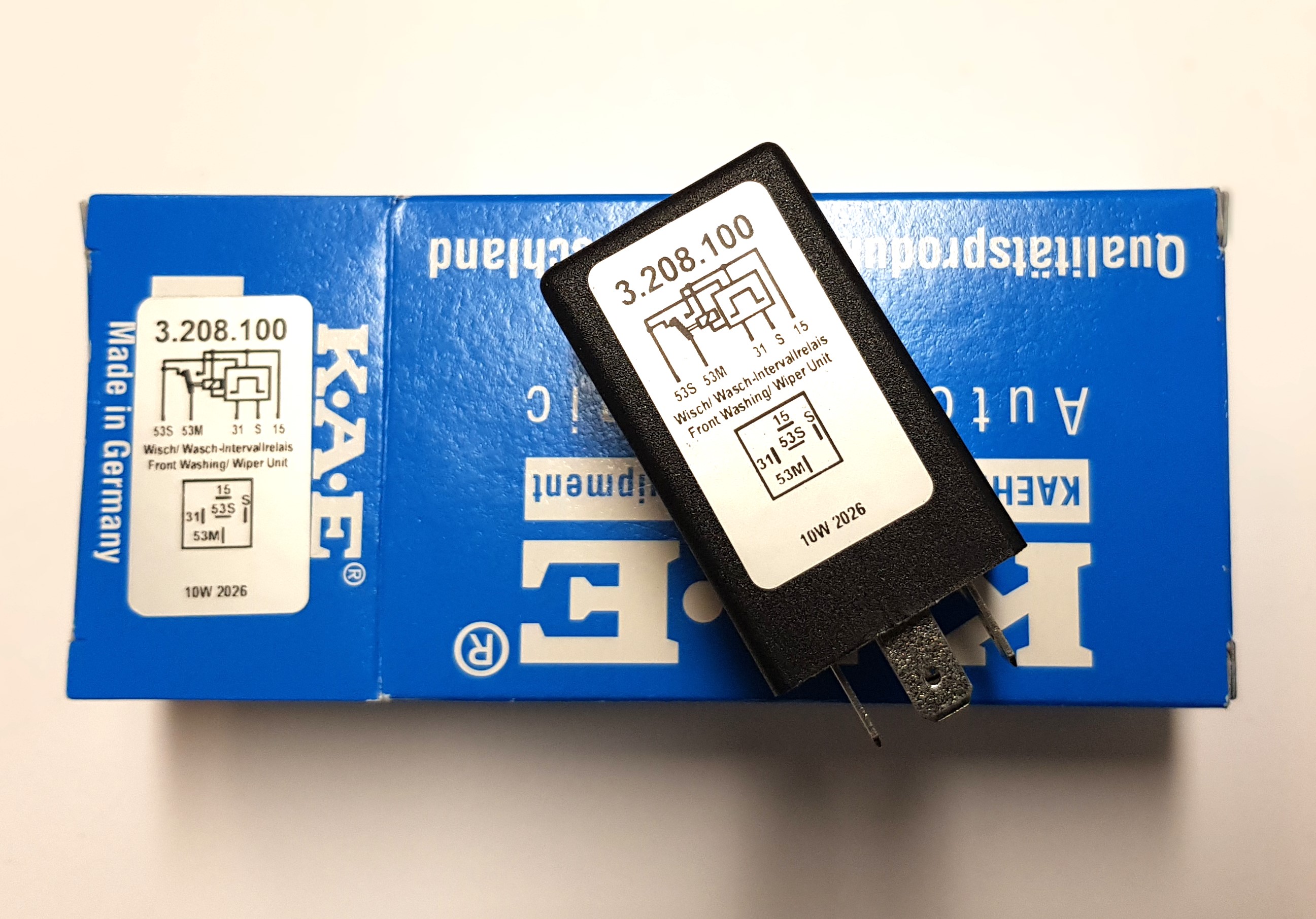 KAE SCHEIBENWISCHER INTERVALL RELAIS FÜR PORSCHE 924 924S 944