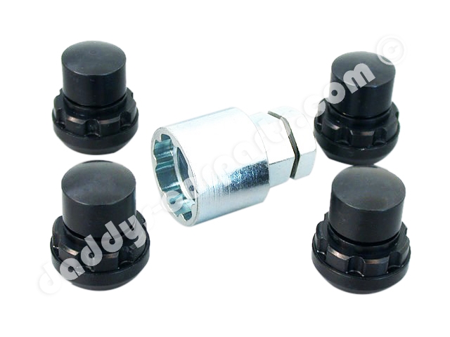 wheel-locks-4 PORSCHE 911 944 928 SET WHEEL LOCKS LUGS
