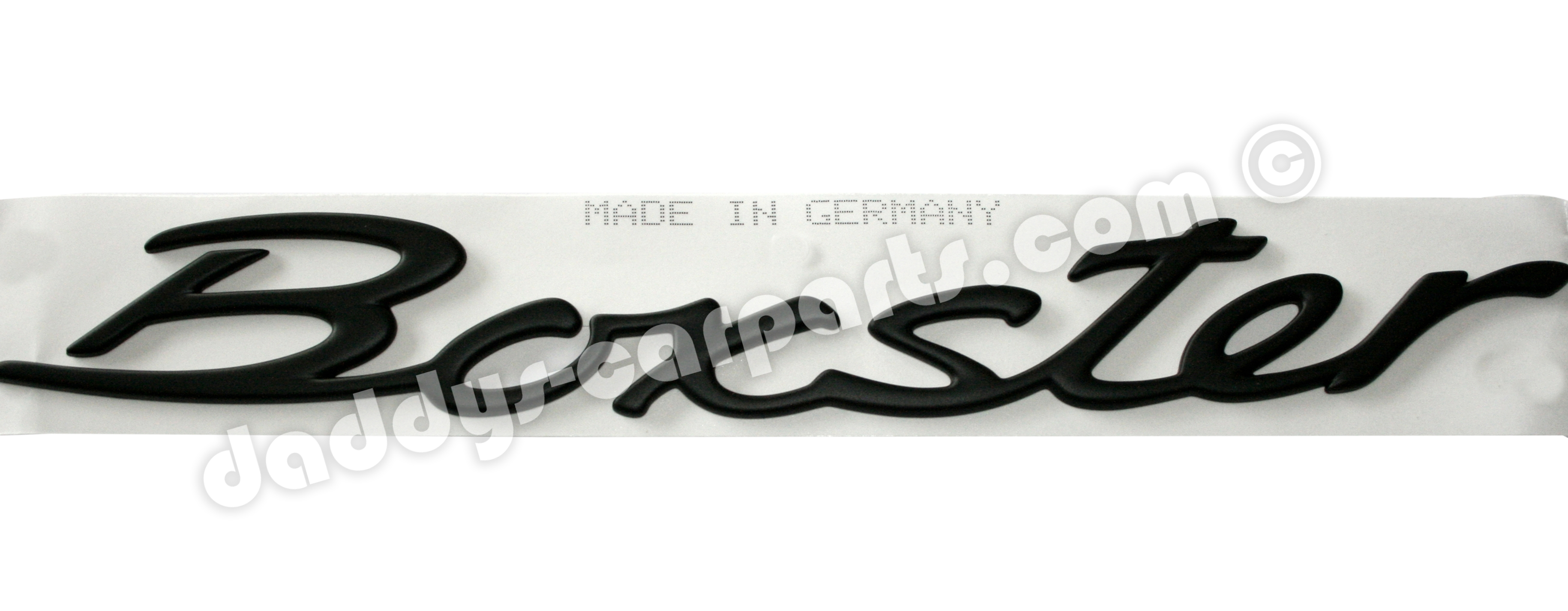 986-559-237-00-70C PORSCHE 986 987 BOXSTER SCHRIFTZUG SCHWARZ