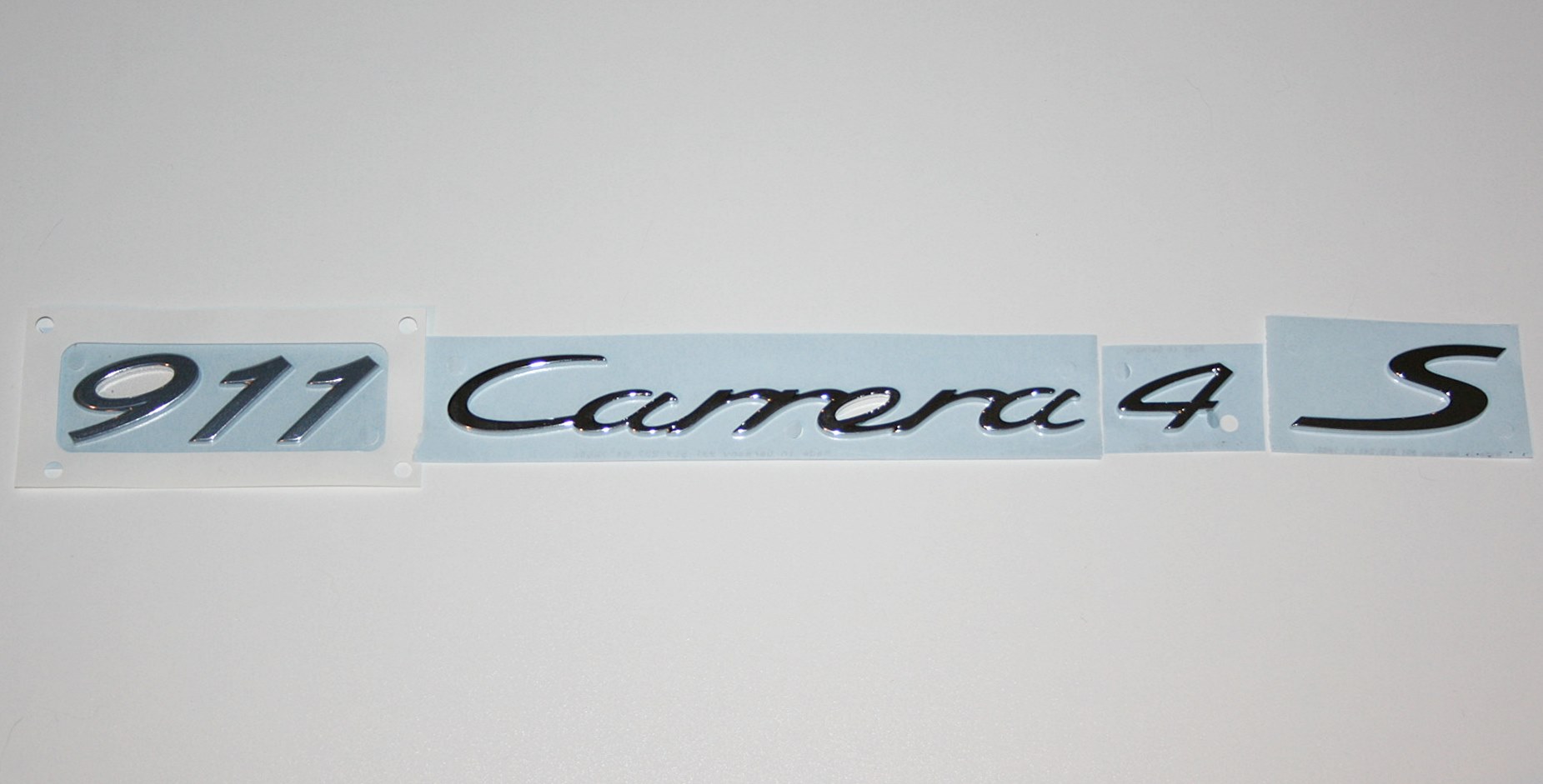 991-911-Carrera-4S-2 PORSCHE 991 911 CARRERA 4S CHROME BADGE