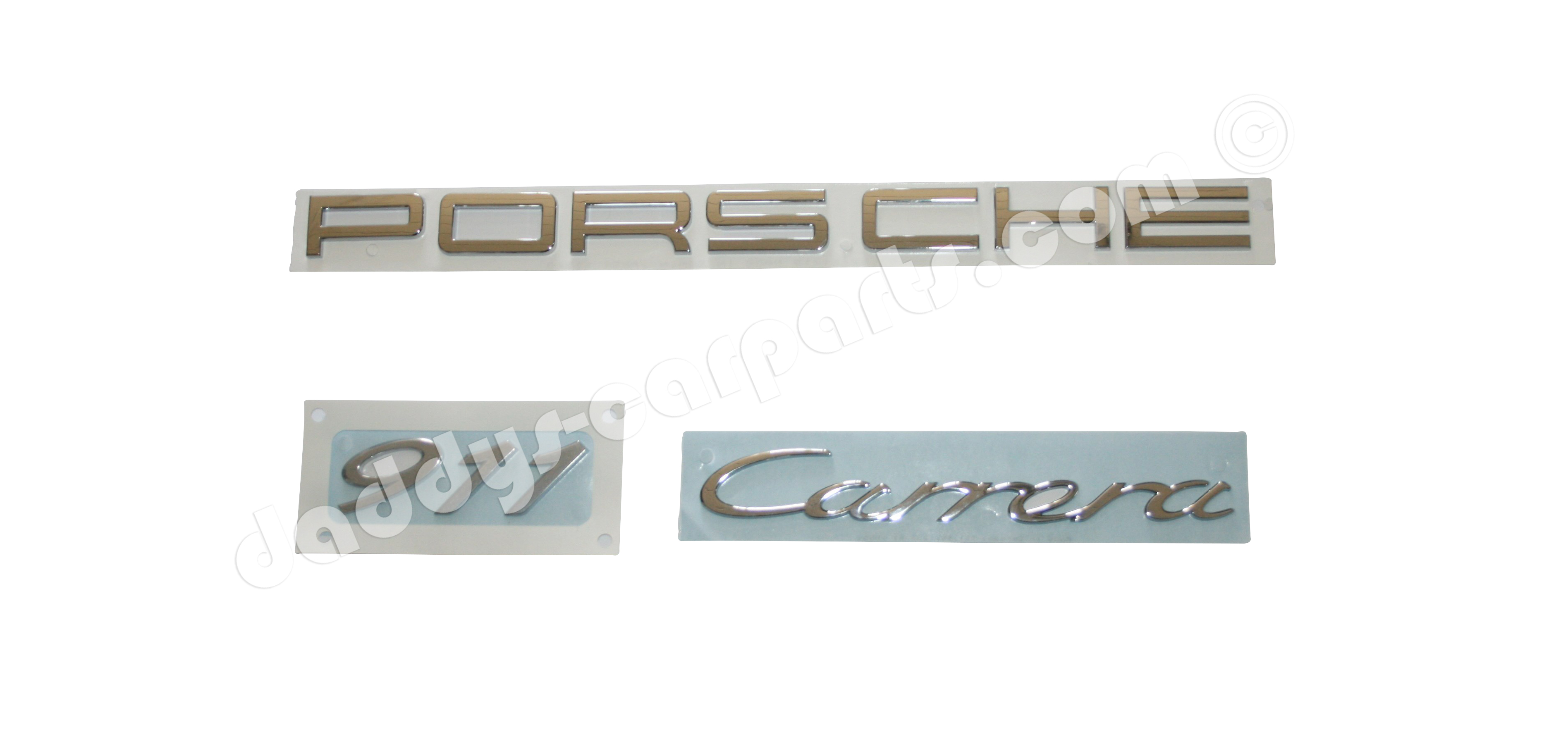 Porsche-911-Carrera-5 PORSCHE 911 CARRERA CHROME BADGE FOR PORSCHE 991