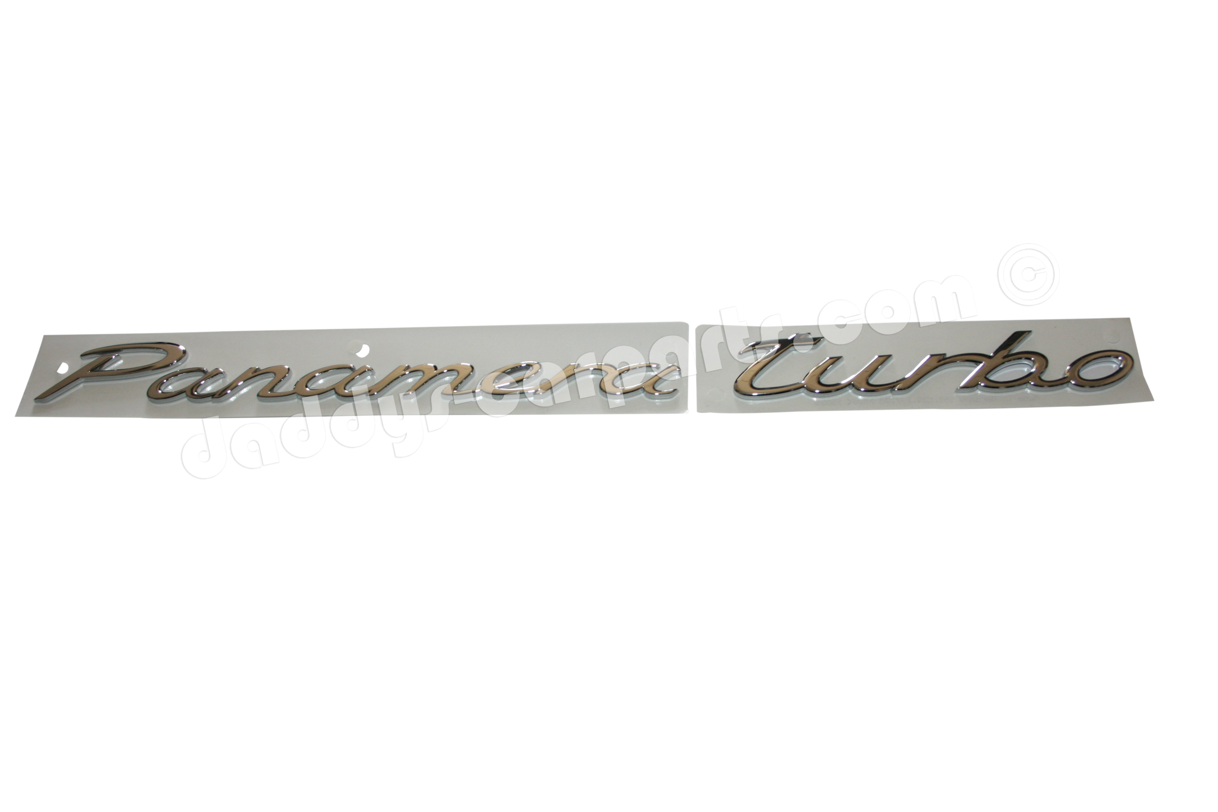 Panamera-turbo PANAMERA TURBO CHROME BADGE FOR PORSCHE 970
