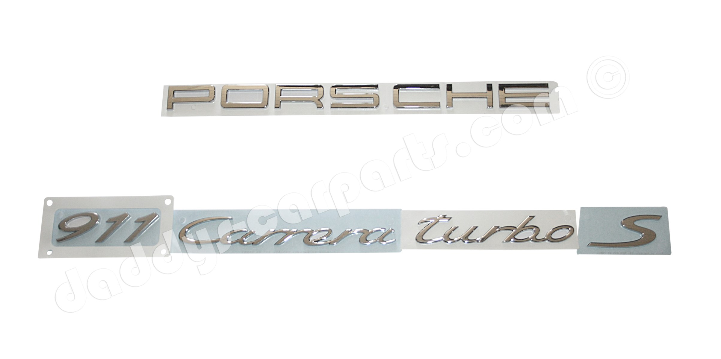 Porsche-911-Carrera-turbo-S-chrom580a64383f4e2 PORSCHE 911 CARRERA TURBO S CHROME BADGE FOR  PORSCHE 991