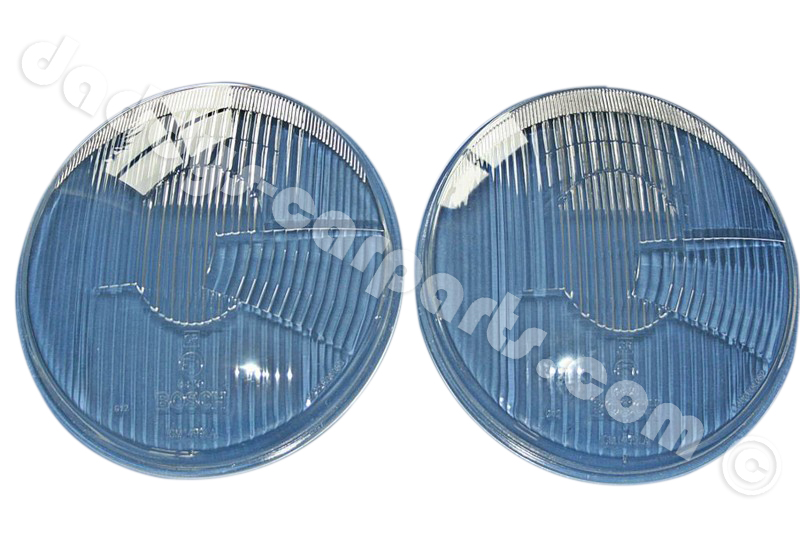 356-asy-080 SCHEINWERFER STREUSCHEIBEN ASYMMETRISCH PORSCHE 356 VW