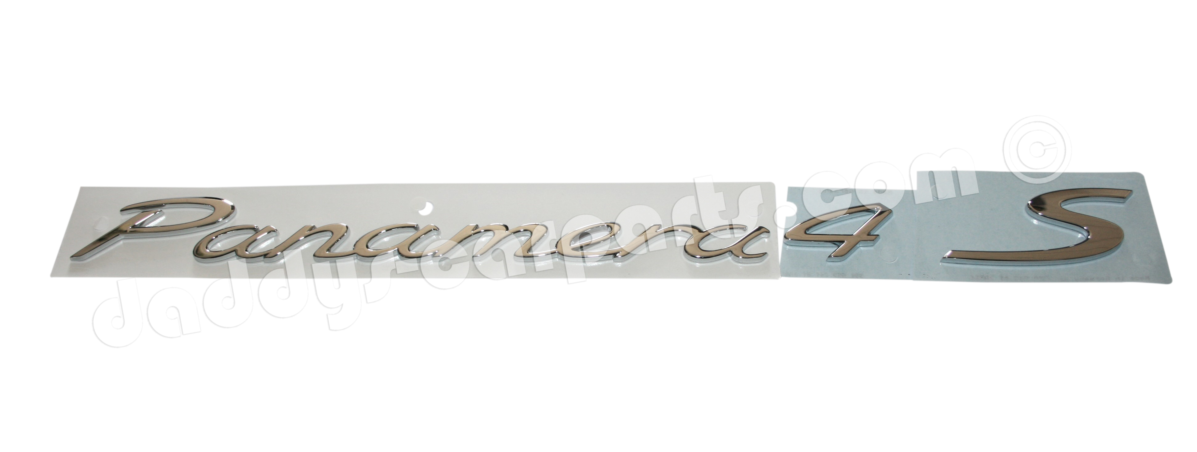 Panamera-4-S PANAMERA 4 S CHROME BADGE FOR PORSCHE 970