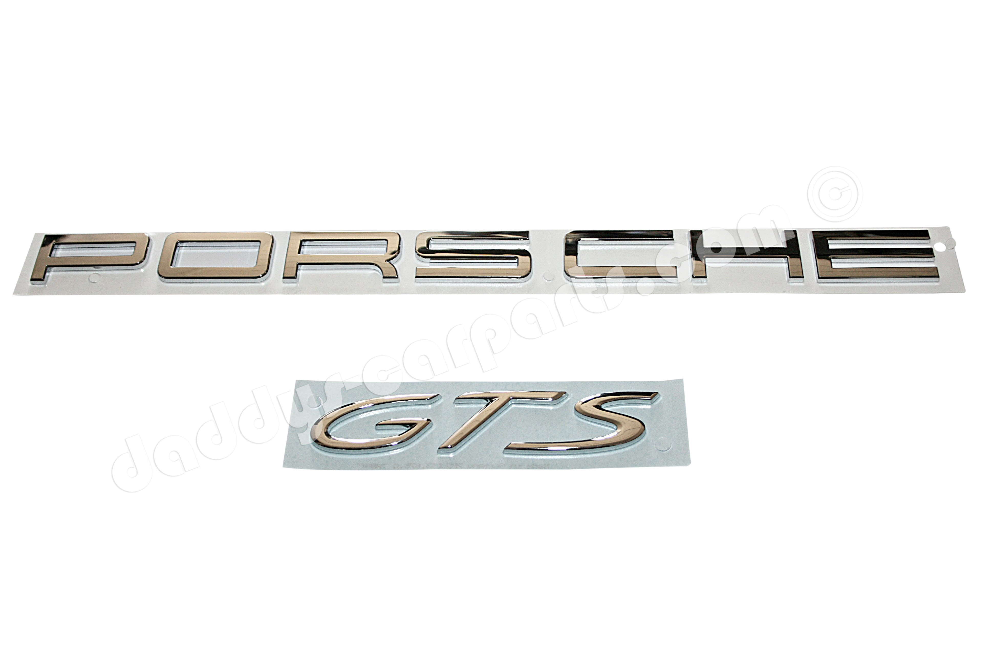 Porsche-GTS PORSCHE GTS SCHRIFTZUG CHROM FÜR PORSCHE 991 958 970