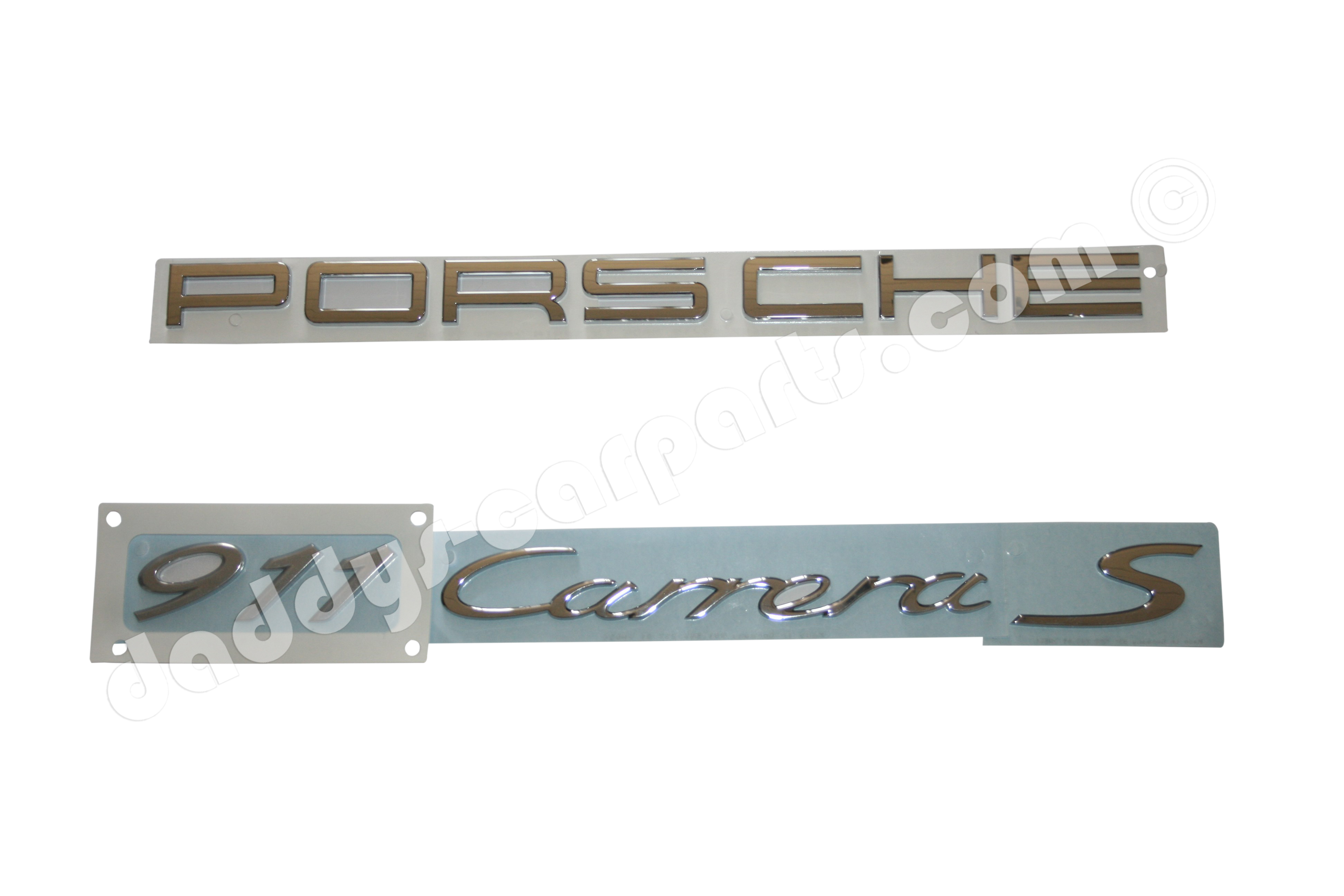 Porsche-t911-Carerra-S PORSCHE 911 CARRERA S CHROME BADGE