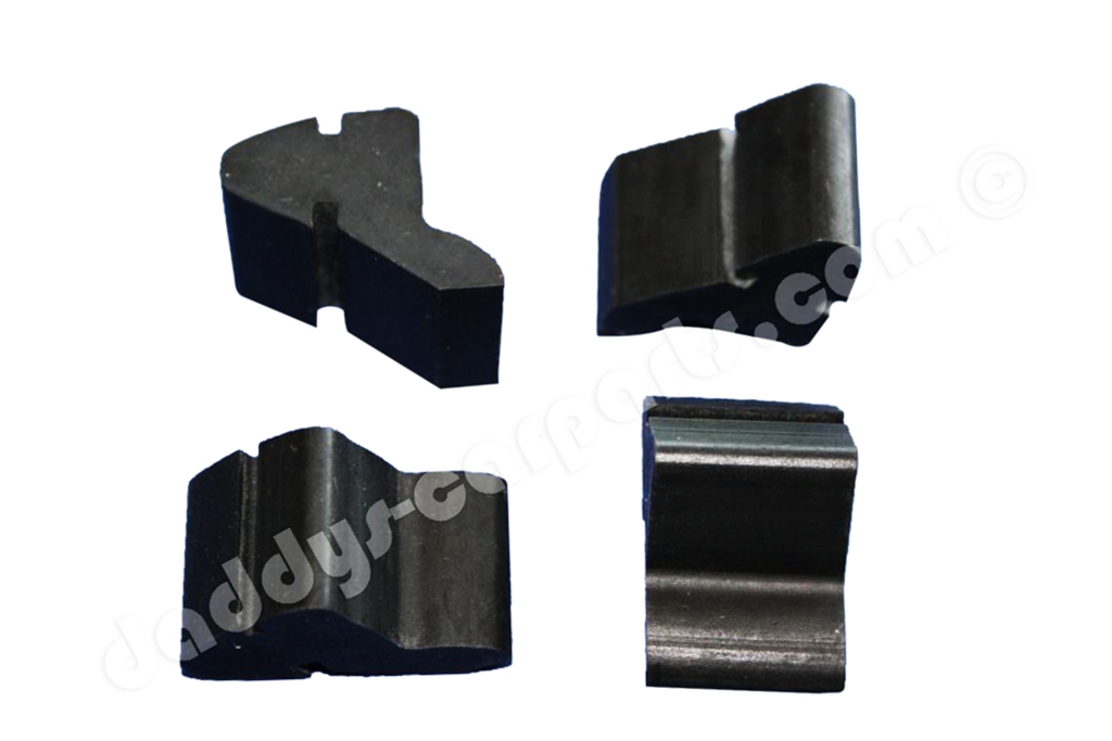 Haubengummis ORIGINAL GUMMI - FÜHRUNGEN MOTORHAUBE FÜR PORSCHE 924