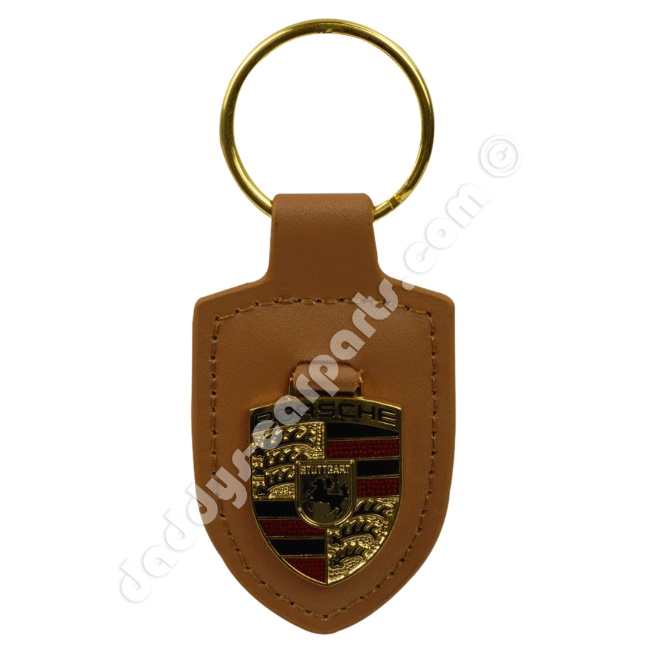 hellbraun-baumel PORSCHE MUSEUM SCHLÜSSELANHÄNGER HELLBRAUN