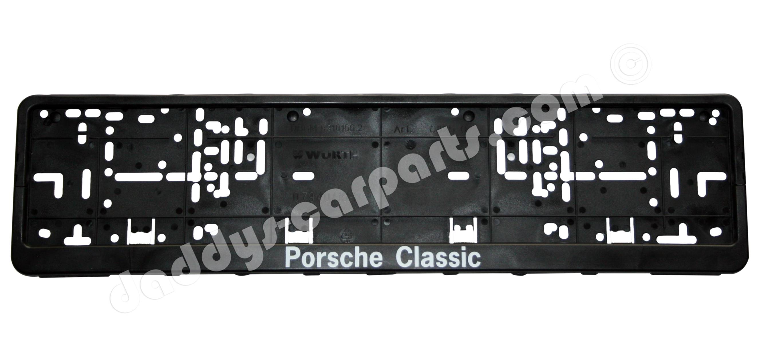 Kennzeichenhalter5889056fa683c LICENSE PLATE FRAME GERMANY FOR PORSCHE