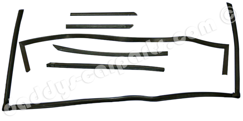 914-targa-front-seal-kit TARGA SEAL KIT FOR VW PORSCHE 914