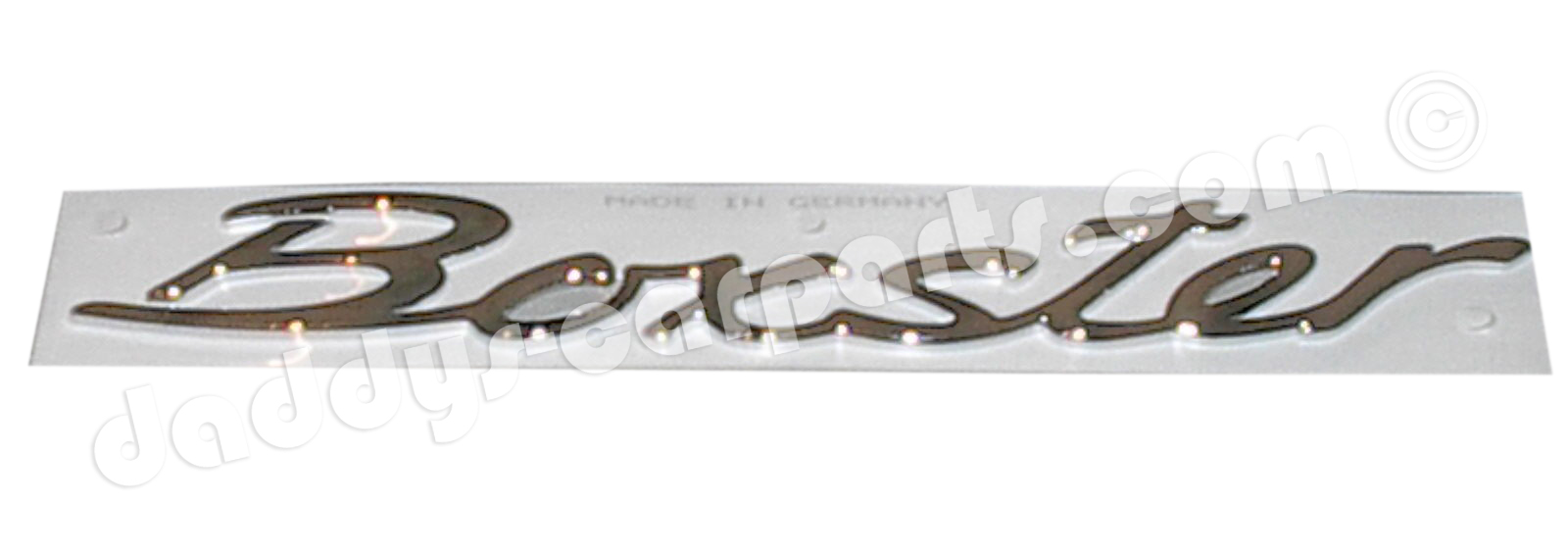 Boxster-Chrom ORIGINAL PORSCHE 986 550 987 BOXSTER BADGE CHROME