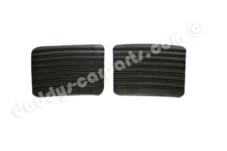 924-Pedale 924 944 SET FOOT PEDAL RUBBERS CLUTCH / BRAKE