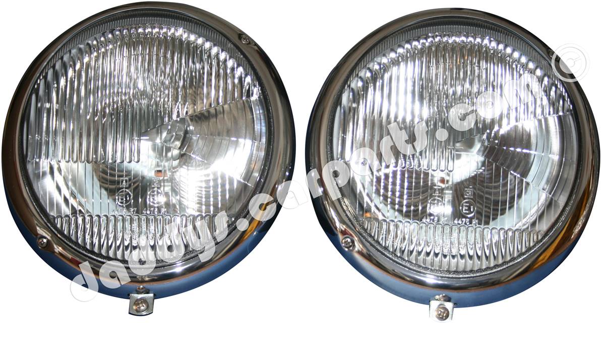 Scheinwerfer-Parchen582b64567c6a3 PORSCHE 356 VW SATZ SCHEINWERFER LHD