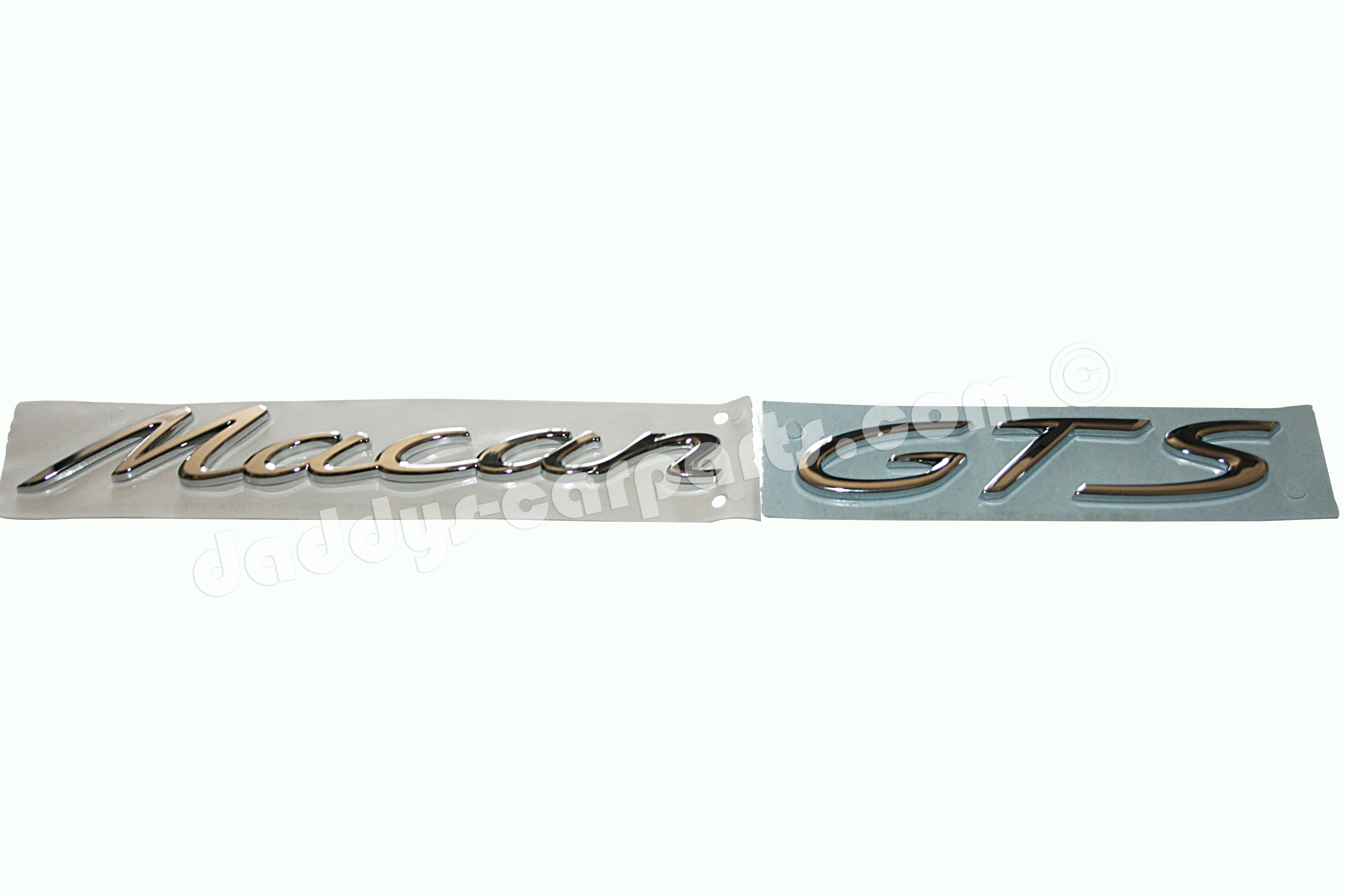 Macan-GTS MACAN GTS SCHRFTZUG CHROM FÜR PORSCHE 95B