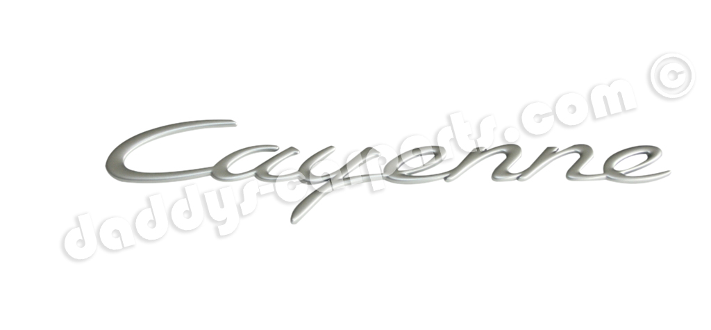 Cayenne-Silber 957 CAYENNE  BADGE SILVER