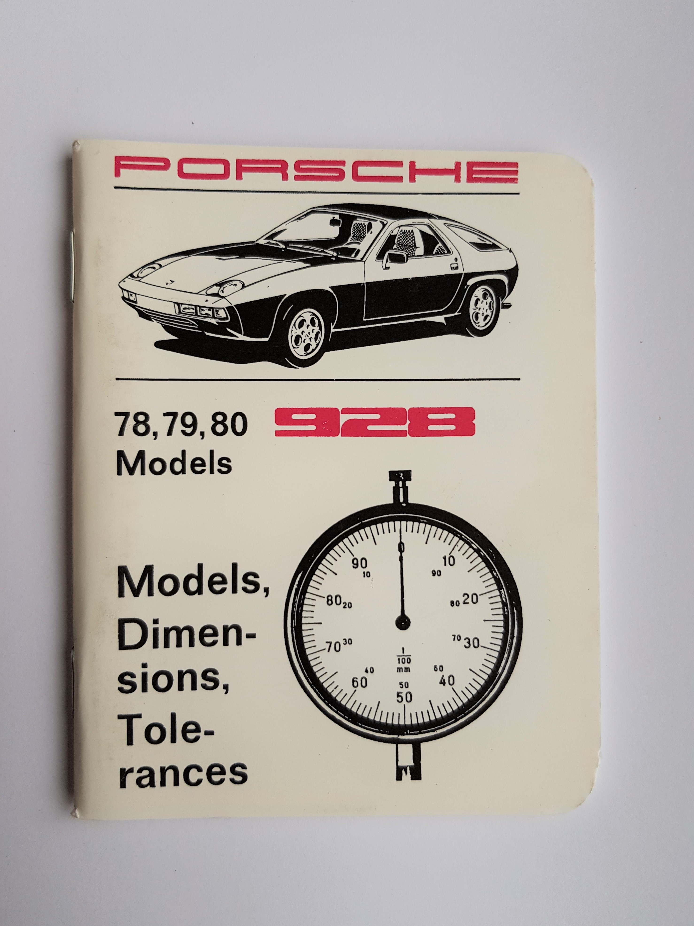 WKD-4226-20-englisch-928 PORSCHE 928 MODELS DIMENSIONS TOLERANCES