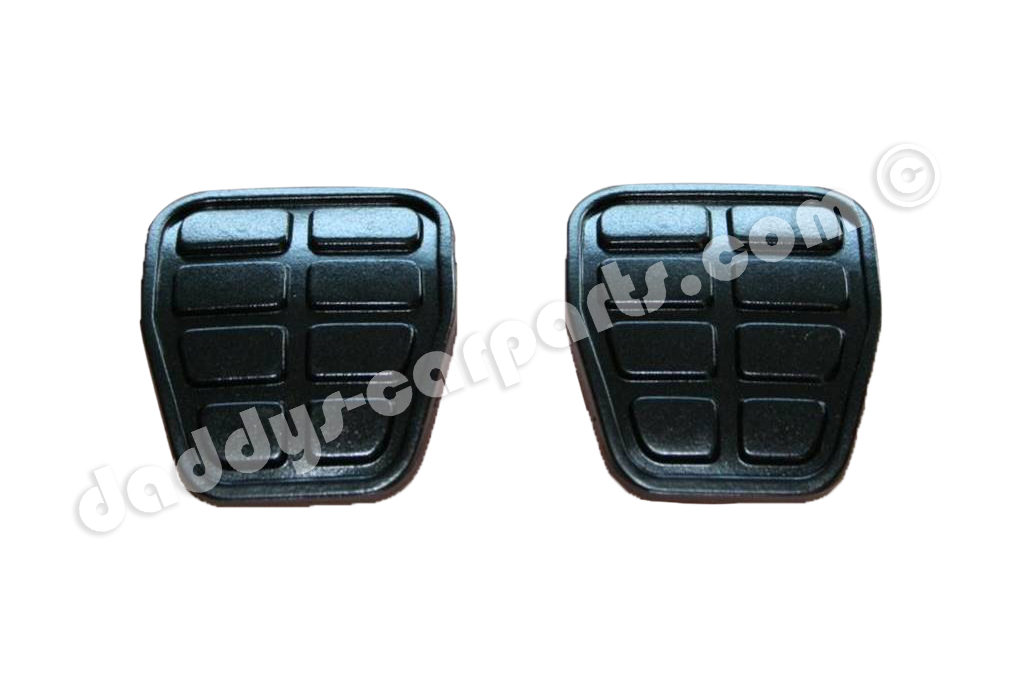 944-Pedale59121a8cd4e6b ORIGINAL PORSCHE 924S 944 968 SET FOOT PEDAL RUBBERS CLUTCH / BRAKE