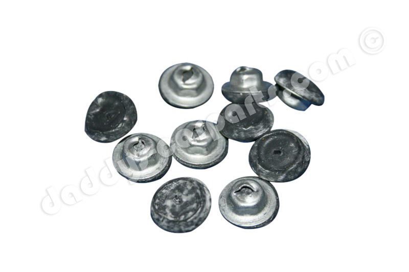 10-Selbstschneidemuttern5817243407291 10 OEM SPEED NUTS BADGES / EMBLEMS