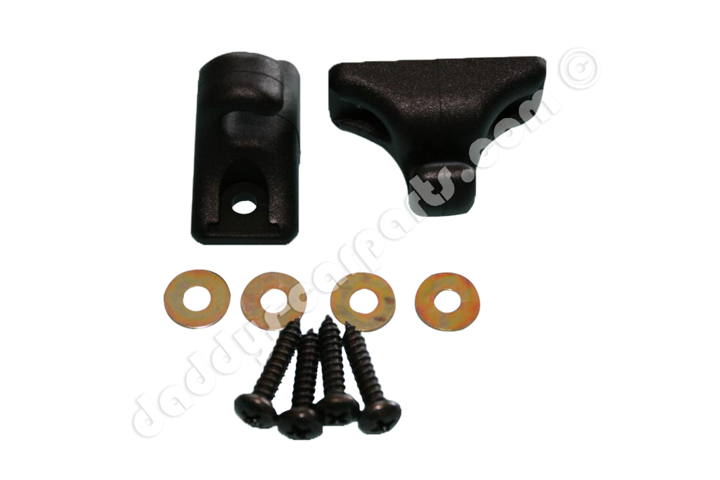 944-Sunclips-4 ORIGINAL PORSCHE 944 968 SUN VISOR CLIP SET